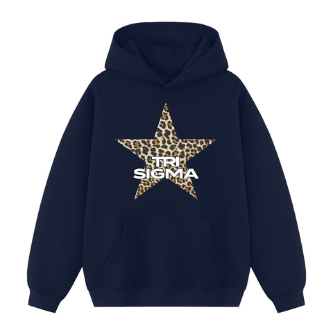 Leopard Icon Sorority Hoodie
