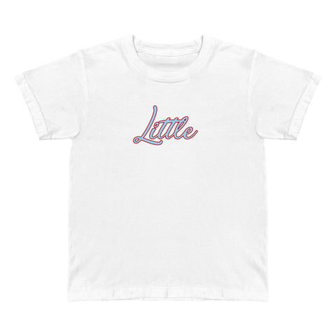 Scripted Big Little Baby Tee