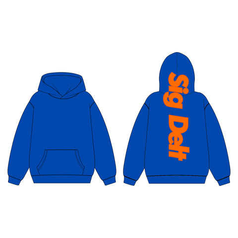 Rhode Island Sigma Delta Tau Satin Patch HLH Hoodies