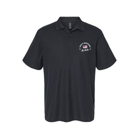 PO 19617 Delta Delta Delta Unisex Softstyle Polo