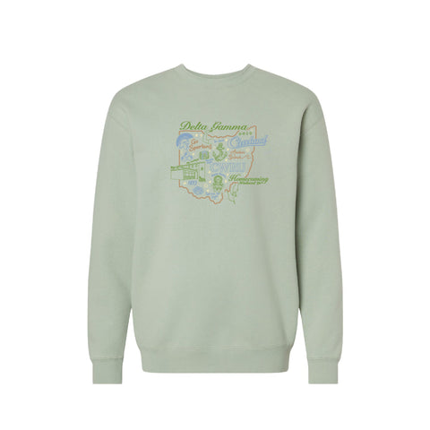 PO 18745 Case Western Reserve University Delta Gamma Premium Crewneck