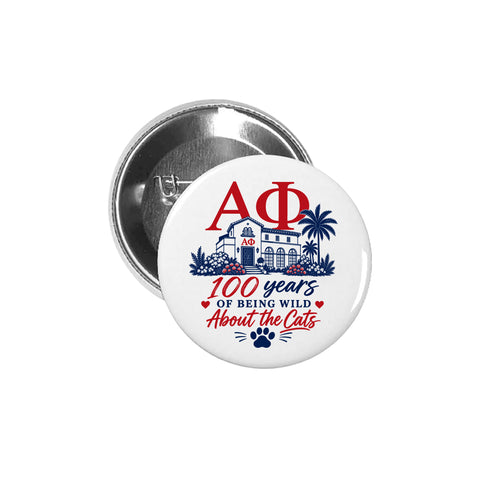 PO 18753 ALPHA PHI BUTTON 3 INCHES PIN