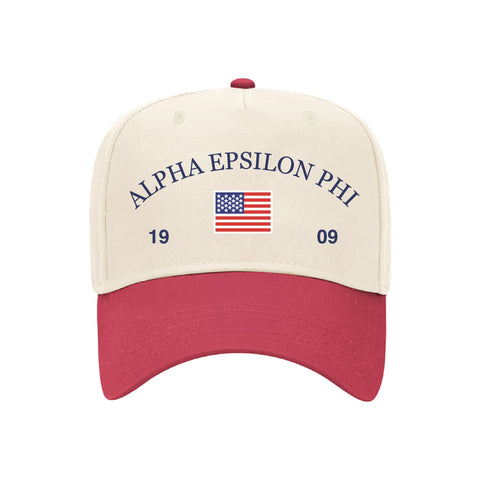Old Glory Embroidered Sorority Hat