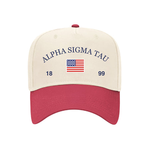 Old Glory Embroidered Sorority Hat