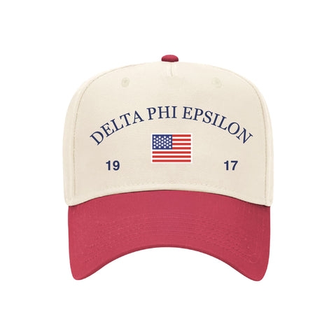 Old Glory Embroidered Sorority Hat