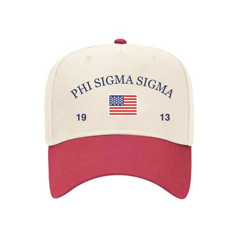 Old Glory Embroidered Sorority Hat