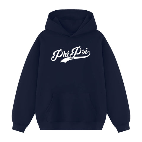 Home Run Mom Fraternity Hoodie
