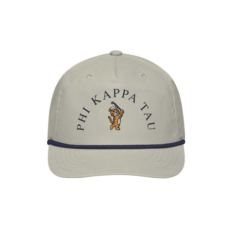 Tiger Golf Embroidered Fraternity Rope Hat
