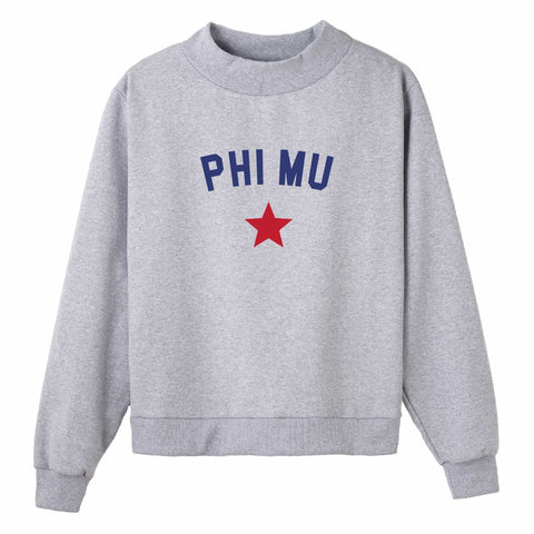 Major Star Sorority Mock Neck