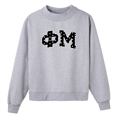 Spot On Sorority Mock Neck