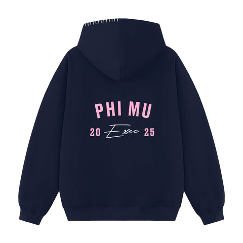 Rose Arc Exec Hood Stitch Sorority Hoodie