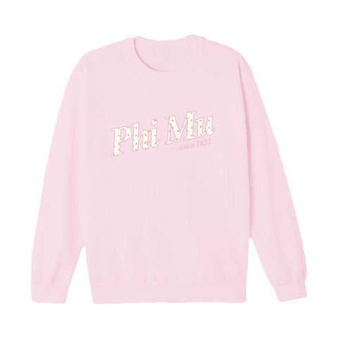 Petit Florals Sorority Crewneck