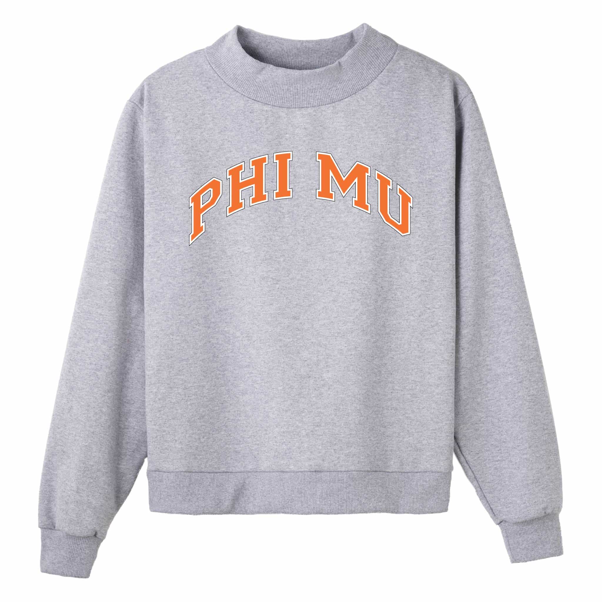 Burnt Orange Campus Colors Sorority Mock Neck – The Hang Loose Hut