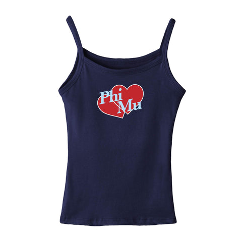 Twin Hearts  Sorority Tank