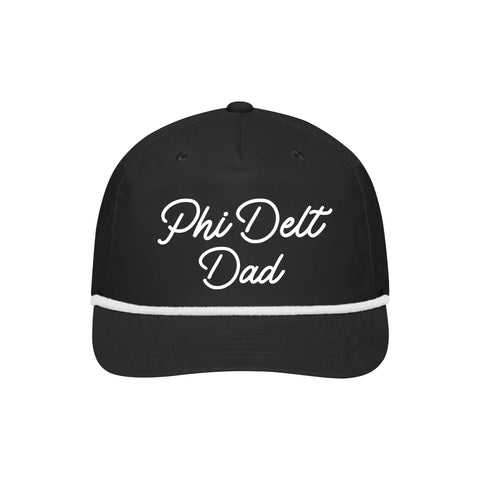 Back 9 Dad Embroidered Fraternity Rope Hat