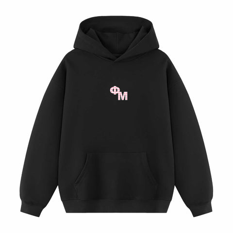 Night Picnic Embroidered Sorority Hoodie