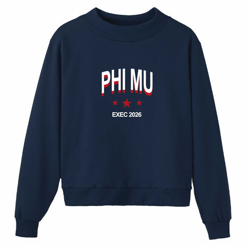 Top Tier Exec Sorority Mock Neck