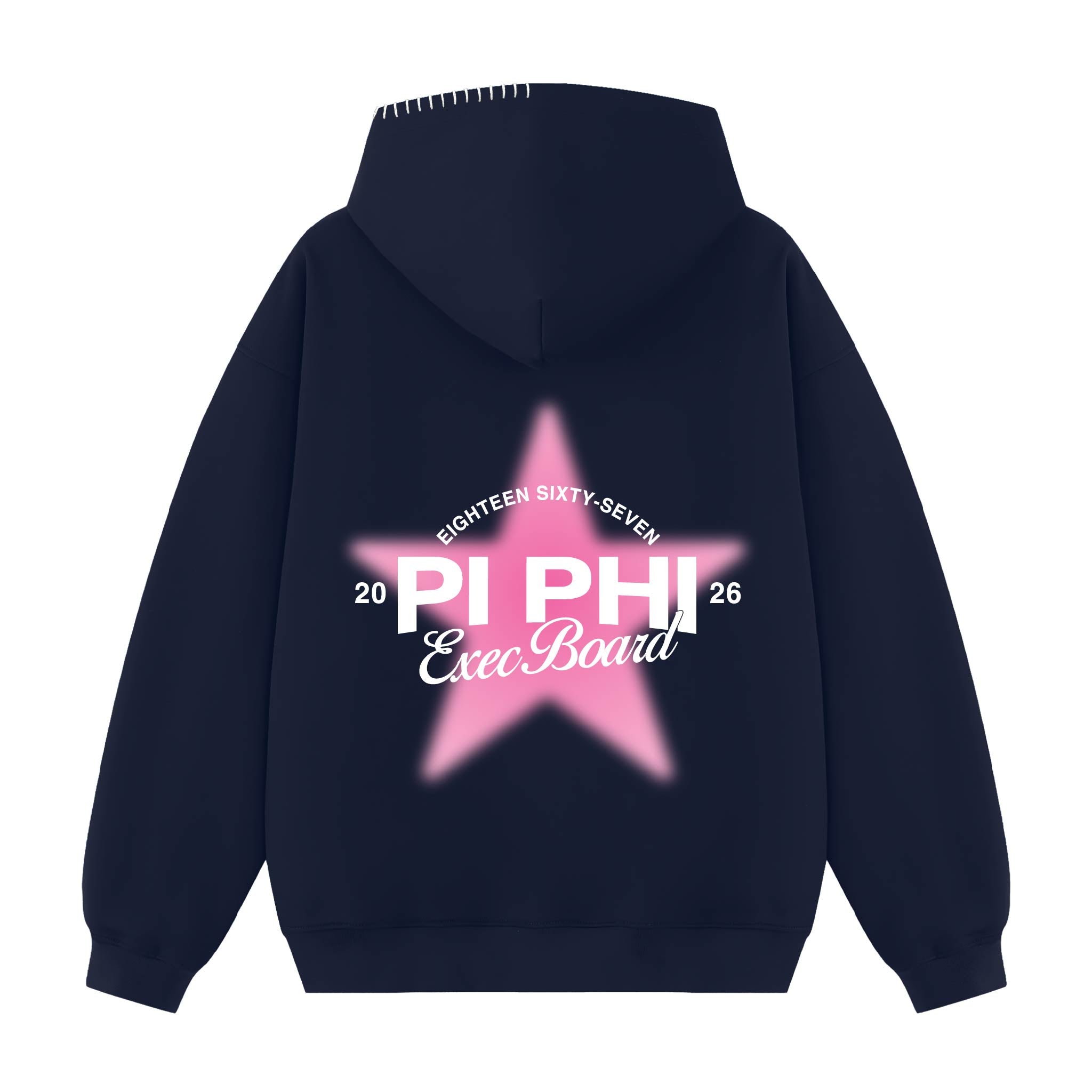Star Council Exec Hood Stitch Sorority Hoodie – The Hang Loose Hut