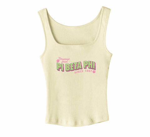 Tropical Getaway Sorority Tank