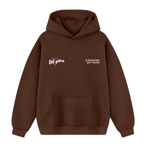 Lover Girl Brown Sorority Hoodie