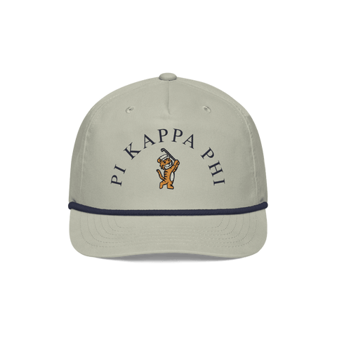 Tiger Golf Rope Hat-cream, tan
