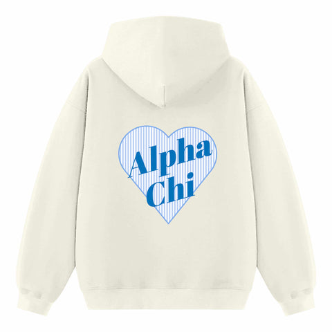 Pinstripe Love Sorority Hoodie