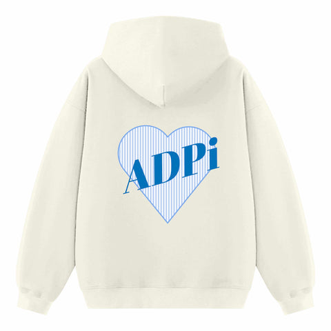 Pinstripe Love Sorority Hoodie