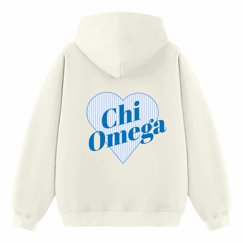 Pinstripe Love Sorority Hoodie