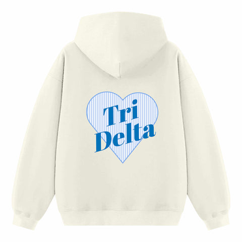 Pinstripe Love Sorority Hoodie