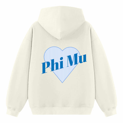 Pinstripe Love Sorority Hoodie