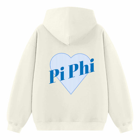Pinstripe Love Sorority Hoodie