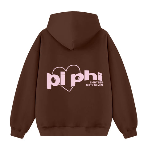 Lover Girl Brown Sorority Hoodie