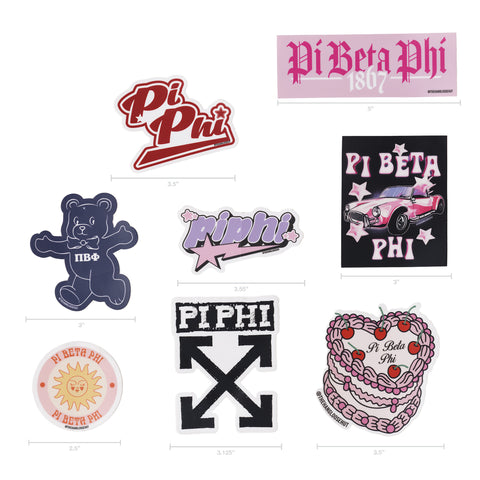 Sorority Sticker Mystery 10-Pack