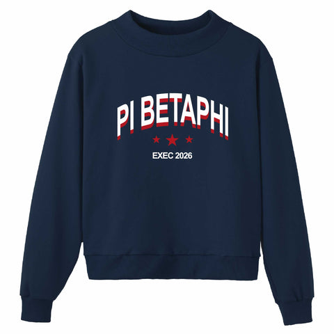 Top Tier Exec Sorority Mock Neck