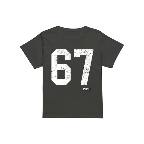 Team Player Baby Tee-Pi Beta Phi-S-black, gray