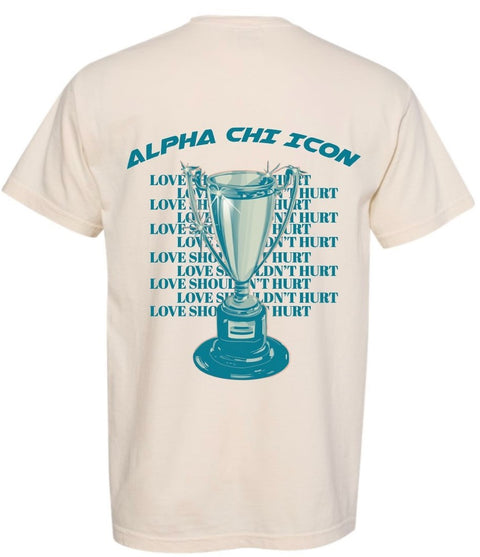 Oregon Alpha Chi Omega Icon T-Shirt Fall 2023