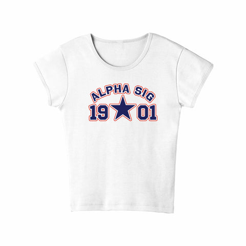 Power Play Sorority Baby Tee