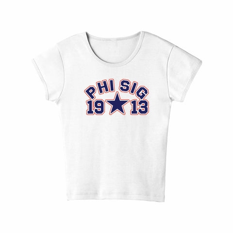 Power Play Sorority Baby Tee