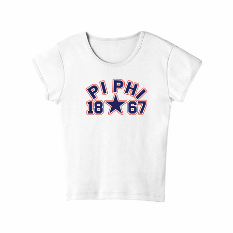 Power Play Sorority Baby Tee
