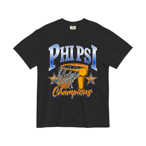 Championship Fraternity Tee-Phi Kappa Psi-M-black