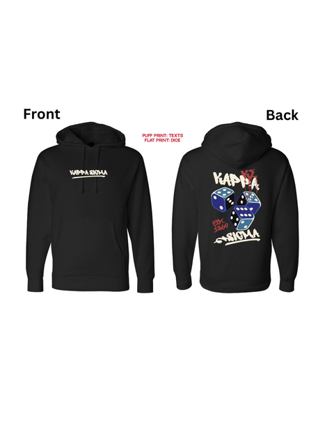 California State University  San Bernardino Kappa Sigma Heavyweight Hoodie| PO 10612
