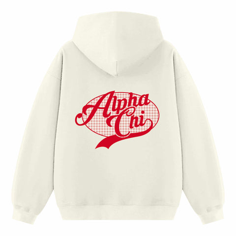 Retro Check Sorority Hoodie