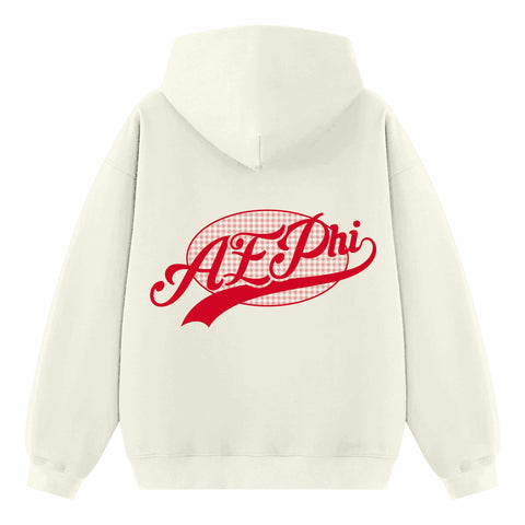 Retro Check Sorority Hoodie