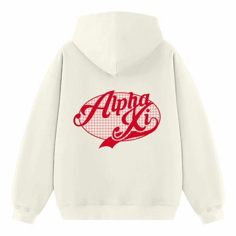 Retro Check Sorority Hoodie