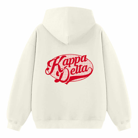 Retro Check Sorority Hoodie