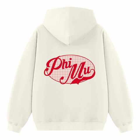 Retro Check Sorority Hoodie