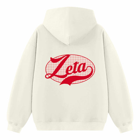 Retro Check Sorority Hoodie
