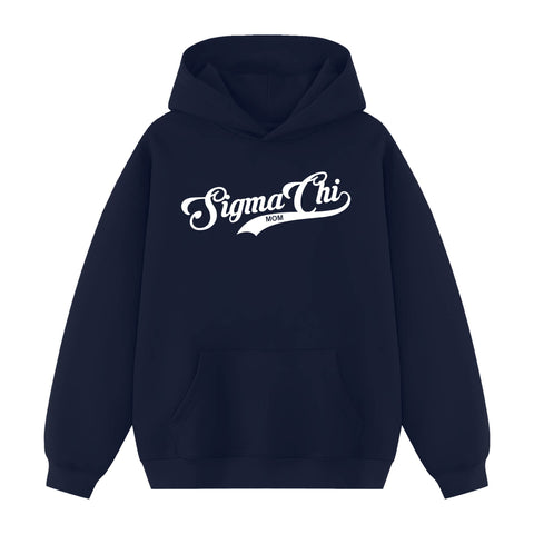 Home Run Mom Fraternity Hoodie