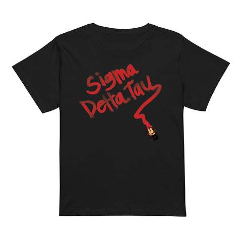 Written in Red Sorority Baby Tee