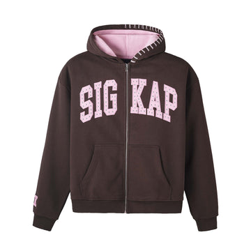 Silver Studded Hoodie